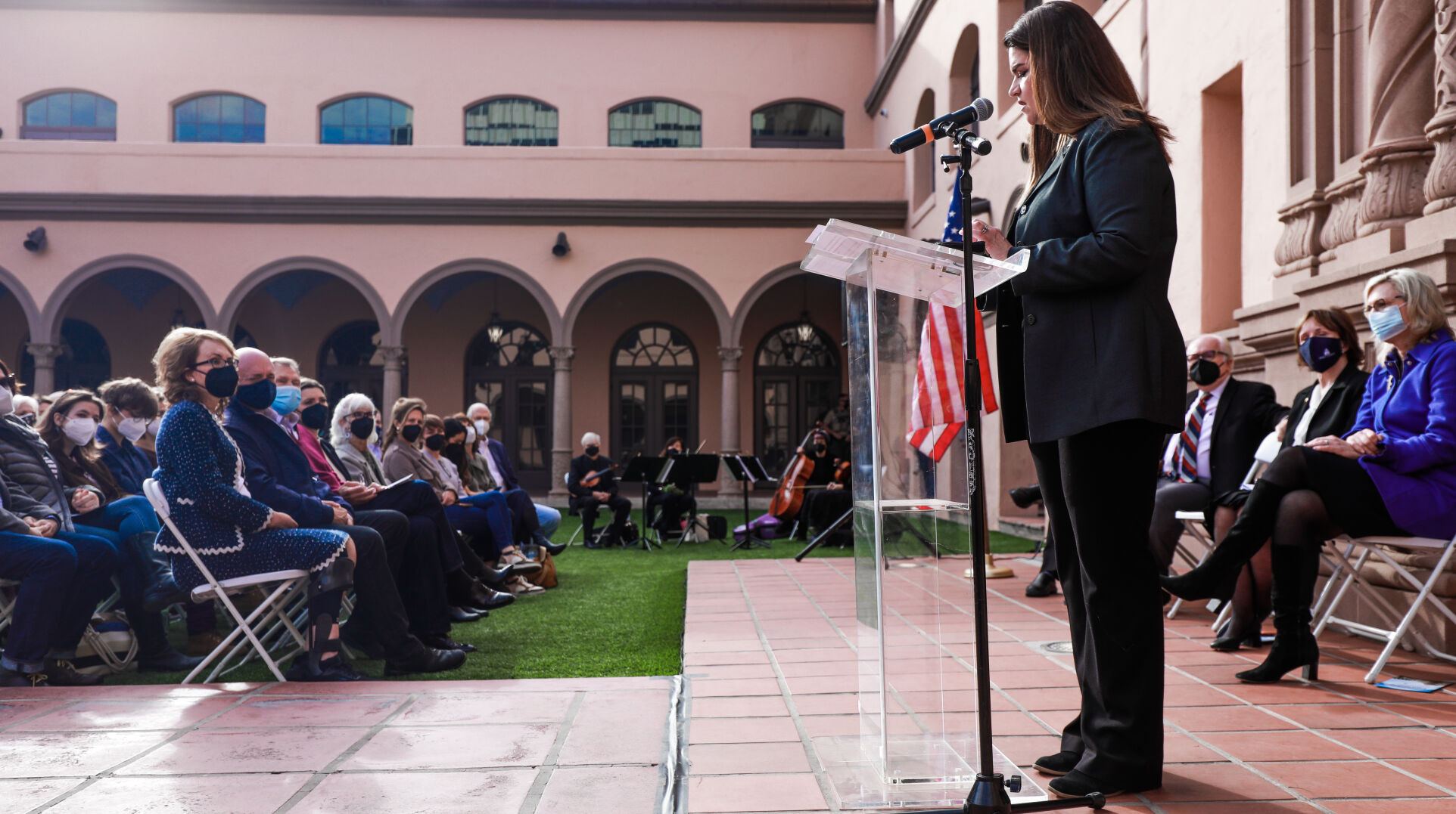 Ceremony marking the 11th anniversary of the Jan. 8, 2011 mass shooting